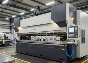 Sheet metal bending on a press brake