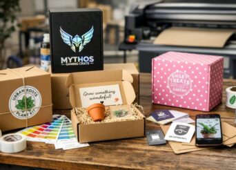 Customization of corrugated cardboard packaging