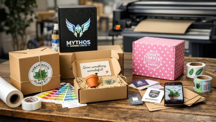 Customization of corrugated cardboard packaging